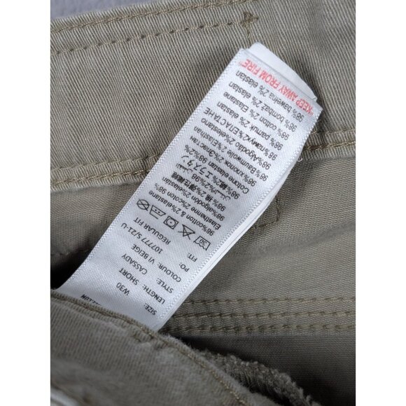 883 Police Cassady Cargo Pants Mens Size 30 Khaki Regular Fit Tactical Utility - Picture 3 of 10